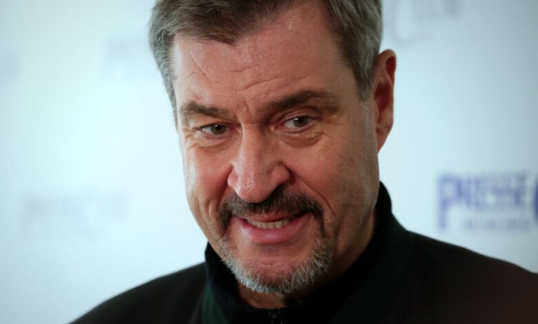 Markus Söder im Januar 2025
