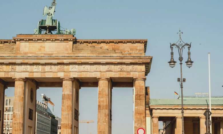 Brandenburger Tor in Berlin, Deutschland