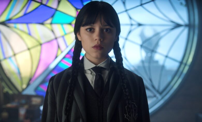 Jenna Ortega als Wednesday Addams in der Netflix-Serie Wednesday